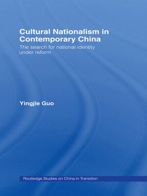 cover image of Cultural Nationalism in Contemporary China